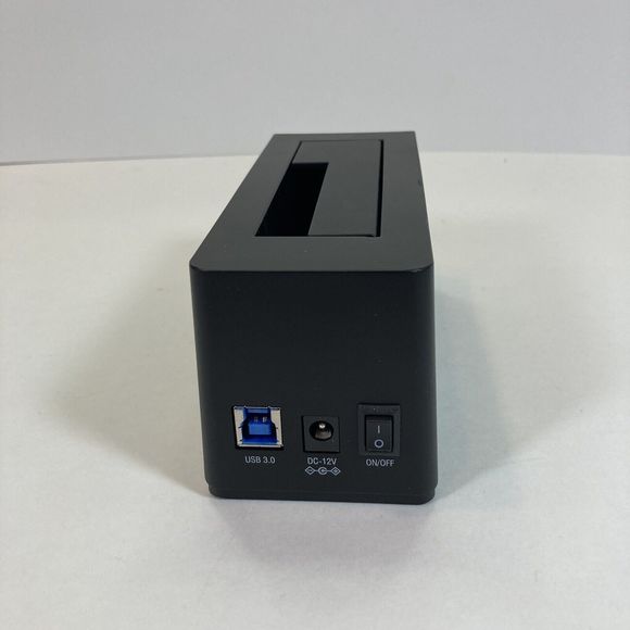 SABRENT hard drive docking station, SSD HDD 2.5" 3.5" SATA case dock (EC-UBLB) - Picture 5 of 12